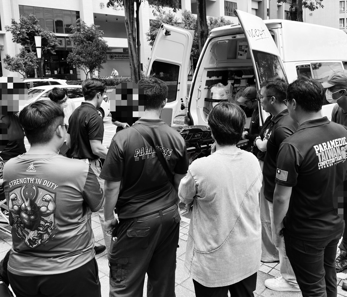 EMS 搬運安全訓練現場